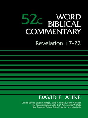 cover image of Revelation 17-22, Volume 52C